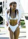 Madison Beer Sexy Camel Toe Bikini Set Leaked