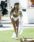 Madison Beer Sexy Camel Toe Bikini Set Leaked