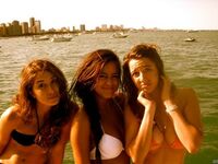 Actress Chloe Bennett Bikini Outting Pics