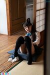 Ria Kurumi - Cat ear schoolgirl masturbation - Cospuri 0301