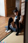 Ria Kurumi - Cat ear schoolgirl masturbation - Cospuri 0301
