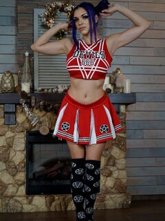 666 cheerleader Nude Onlyfans & Patreon leaked 31 nude photos and videos